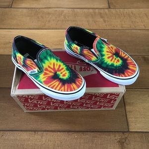 tie dye shoes kids